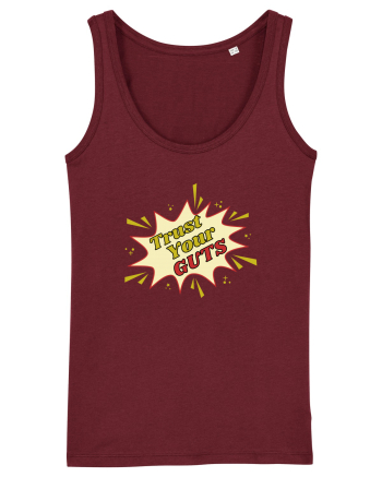 Pop Art  Burgundy