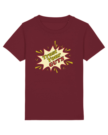 Pop Art  Burgundy