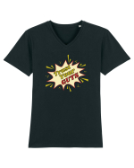 Pop Art  Tricou mânecă scurtă guler V Bărbat Presenter