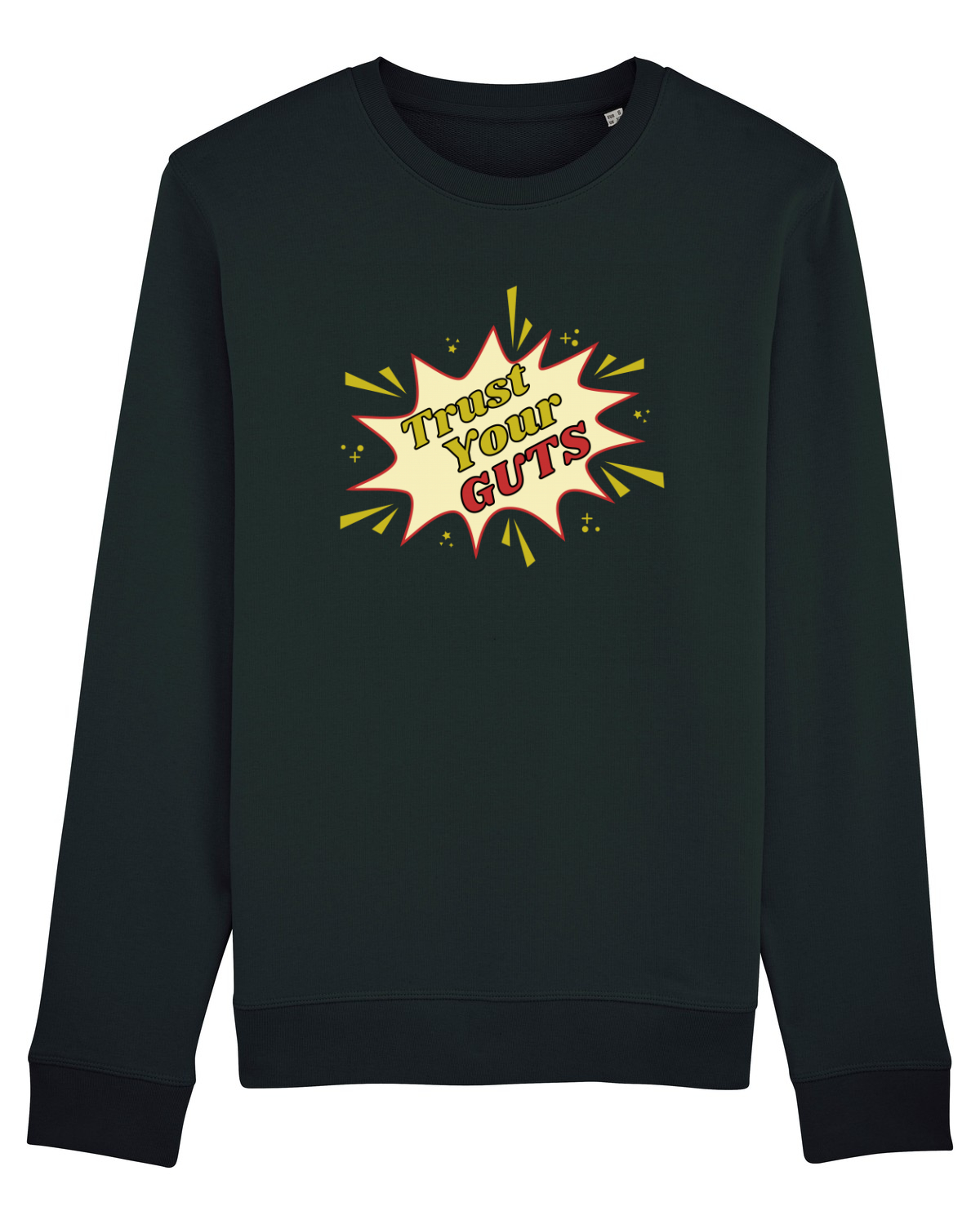 Bluză mânecă lungă Unisex Rise Black