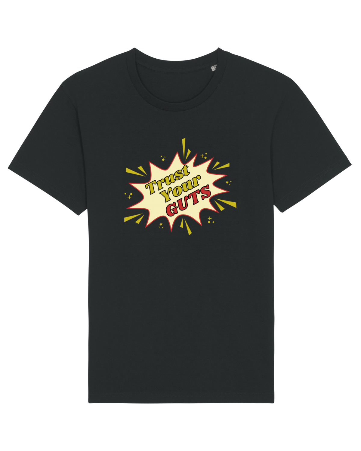 Tricou mânecă scurtă Unisex Rocker Black