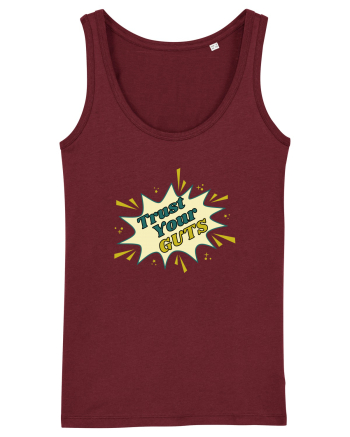 Pop Art  Burgundy