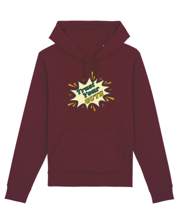 Pop Art  Burgundy