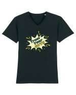 Pop Art  Tricou mânecă scurtă guler V Bărbat Presenter