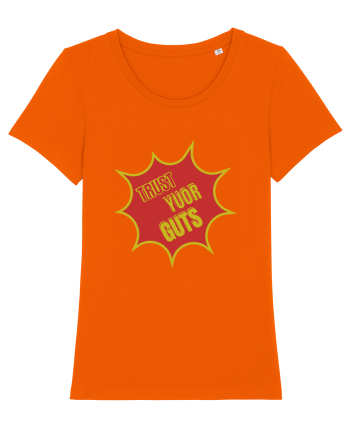 Pop Art  Bright Orange