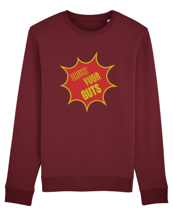 Pop Art  Burgundy