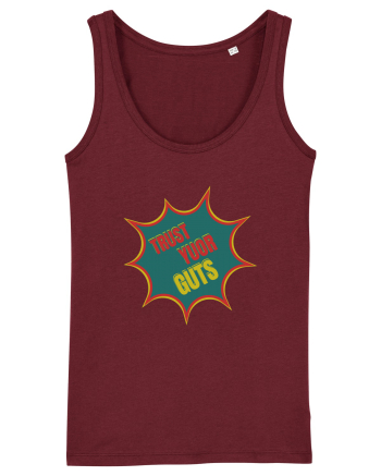 Pop Art  Burgundy