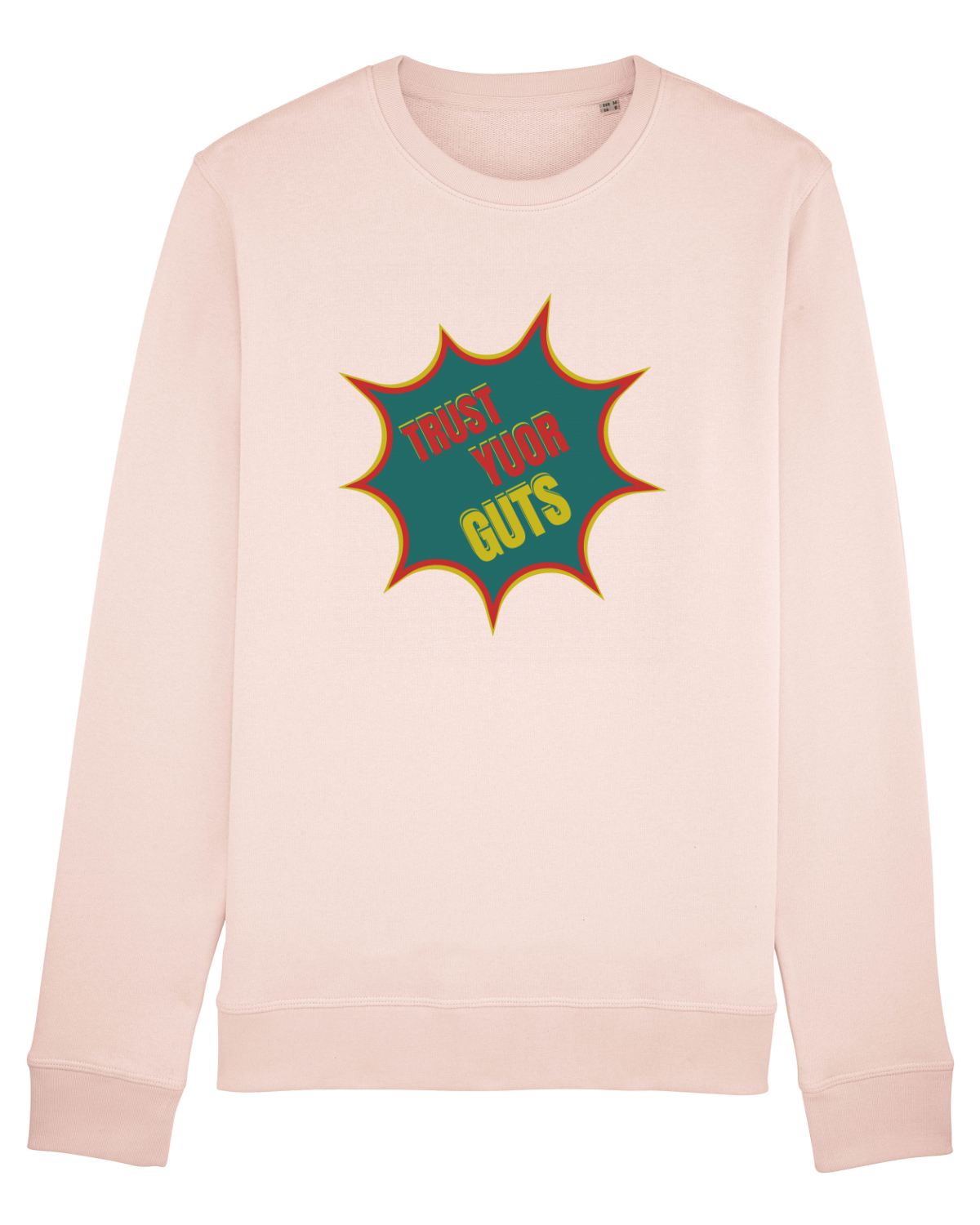 Bluză mânecă lungă Unisex Rise Candy Pink