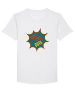 Pop Art  Tricou mânecă scurtă guler larg Bărbat Skater
