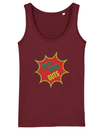 Pop Art  Burgundy