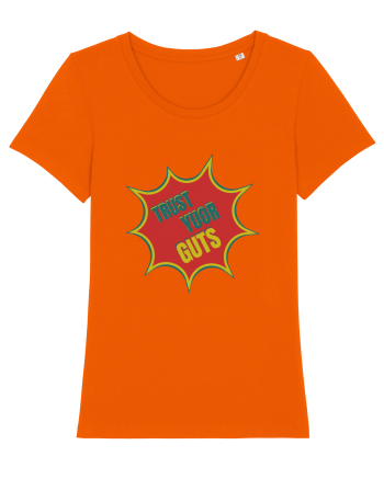Pop Art  Bright Orange