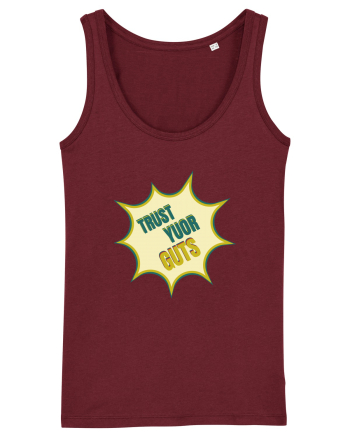 Pop Art  Burgundy
