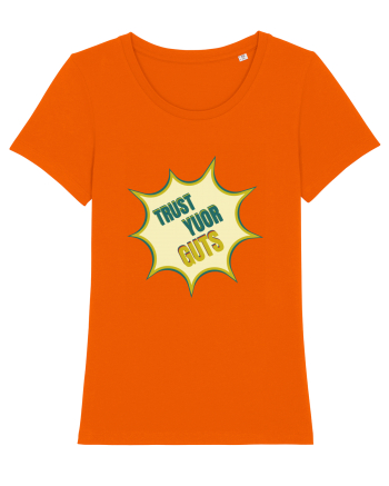 Pop Art  Bright Orange