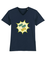Pop Art  Tricou mânecă scurtă guler V Bărbat Presenter