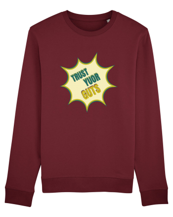 Pop Art  Burgundy