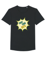 Pop Art  Tricou mânecă scurtă guler larg Bărbat Skater