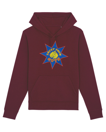 Pop Art  Burgundy