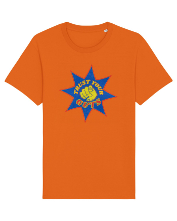 Pop Art  Bright Orange