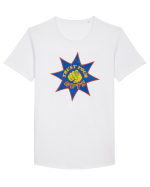 Pop Art  Tricou mânecă scurtă guler larg Bărbat Skater