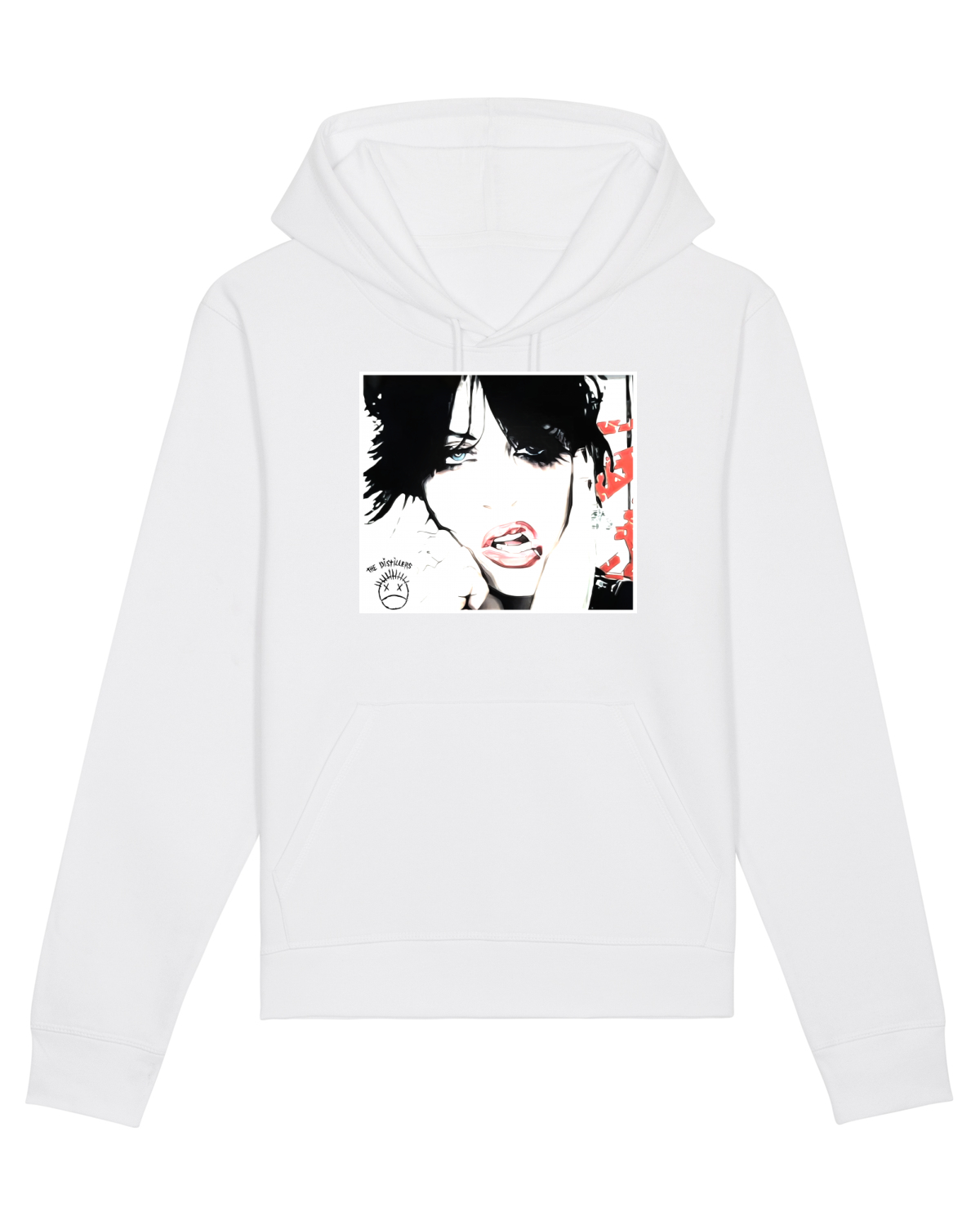 Hanorac Unisex Drummer White