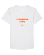 KARAOKE Tricou mânecă scurtă guler larg Bărbat Skater