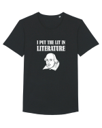 LITERATURA Tricou mânecă scurtă guler larg Bărbat Skater