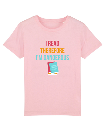 READING BOOKS Cotton Pink