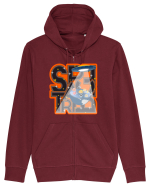 Space trip Hanorac cu fermoar Unisex Connector