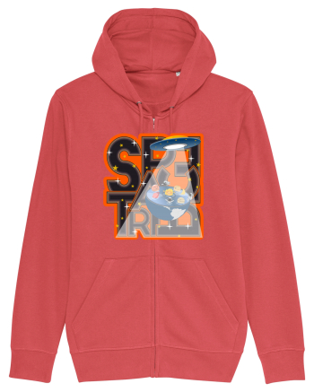 Space trip Carmine Red