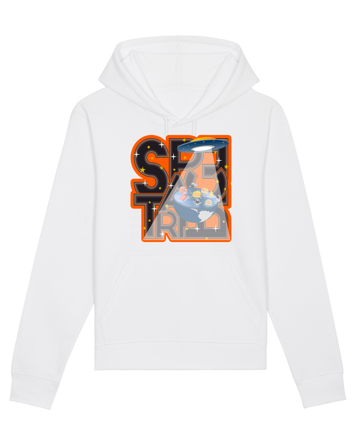 Hanorac Unisex Drummer White