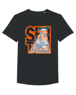 Space trip Tricou mânecă scurtă guler larg Bărbat Skater