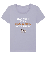 SAINT BERNARD Tricou mânecă scurtă guler larg fitted Damă Expresser
