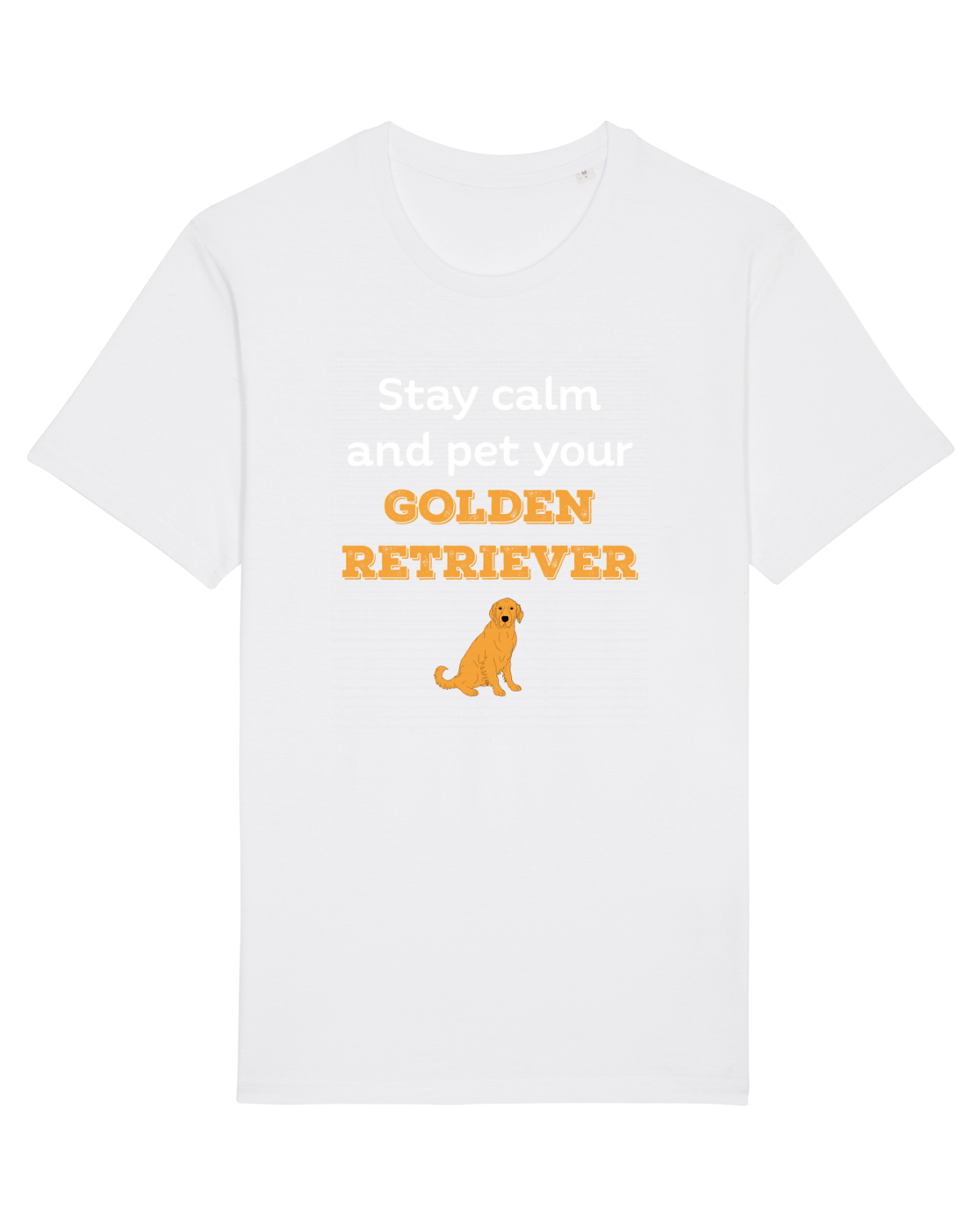 Tricou mânecă scurtă Unisex Rocker White