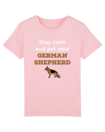 GERMAN SHEPHERD Cotton Pink