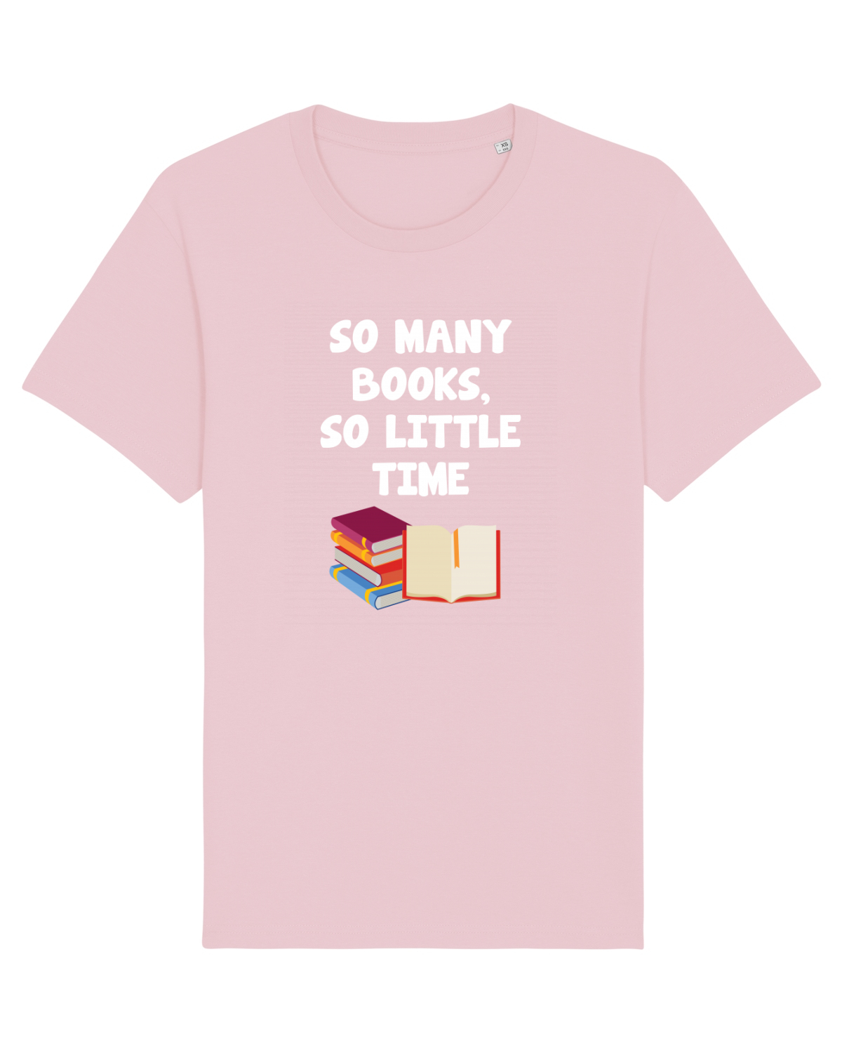 Tricou mânecă scurtă Unisex Rocker Cotton Pink