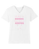 GEMINI Tricou mânecă scurtă guler V Bărbat Presenter