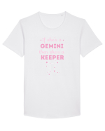 GEMINI Tricou mânecă scurtă guler larg Bărbat Skater