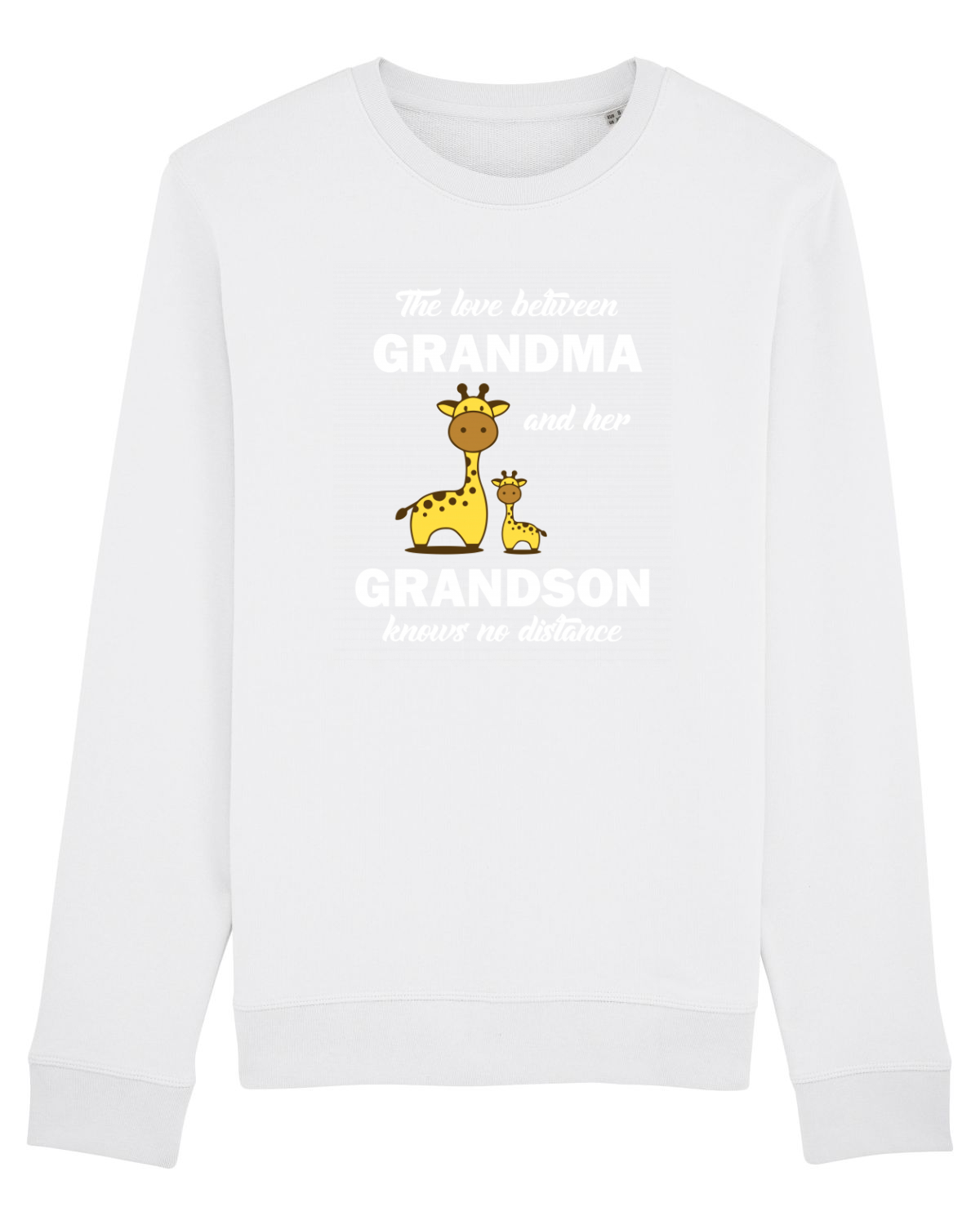 Bluză mânecă lungă Unisex Rise White