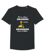 GRANDMA Tricou mânecă scurtă guler larg Bărbat Skater