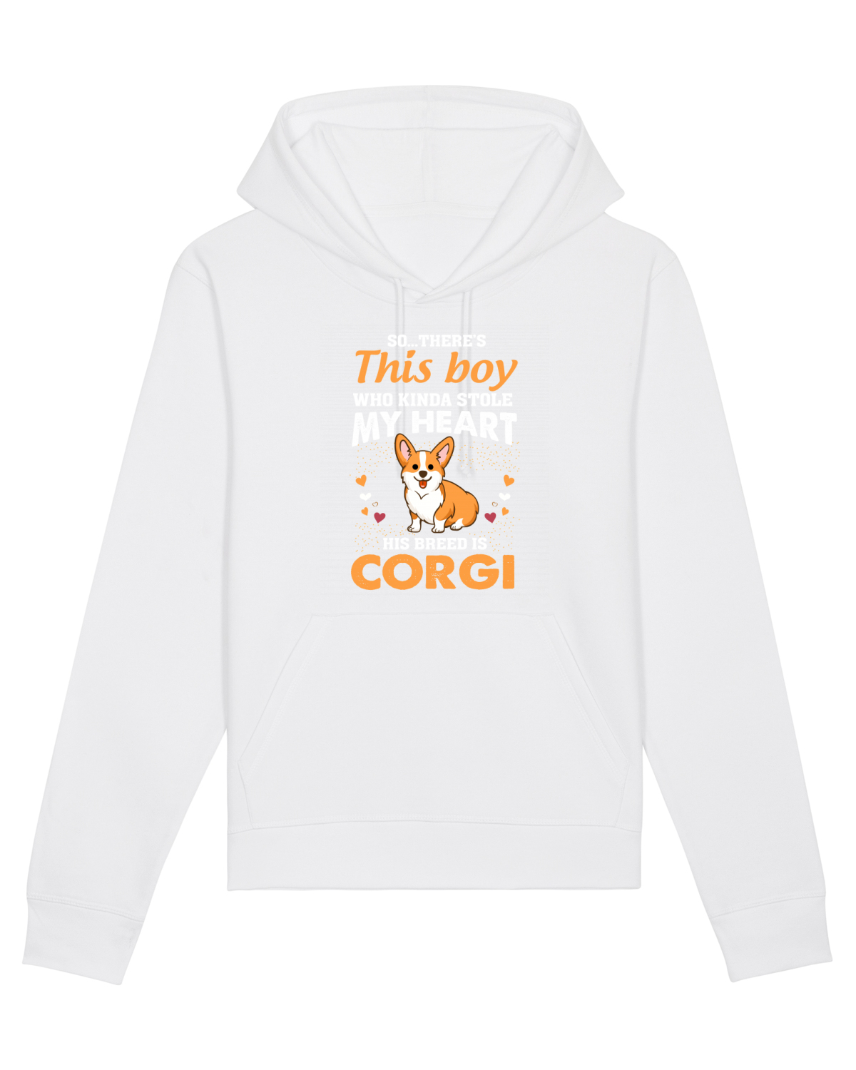Hanorac Unisex Drummer White