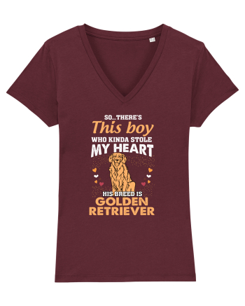 GOLDEN RETRIEVER Burgundy