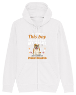 BULLDOG Hanorac cu fermoar Unisex Connector