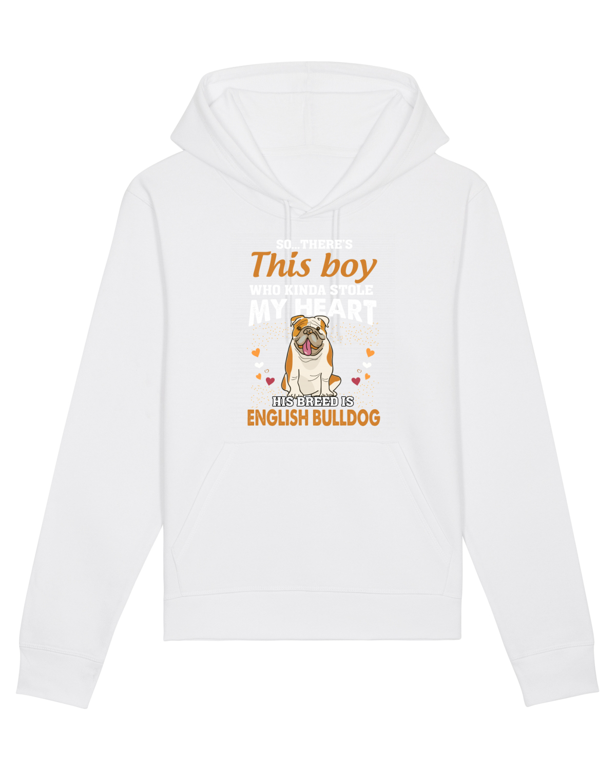 Hanorac Unisex Drummer White