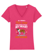 SAINT BERNARD Tricou mânecă scurtă guler V Damă Evoker