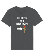 MATCH Tricou mânecă scurtă Unisex Rocker