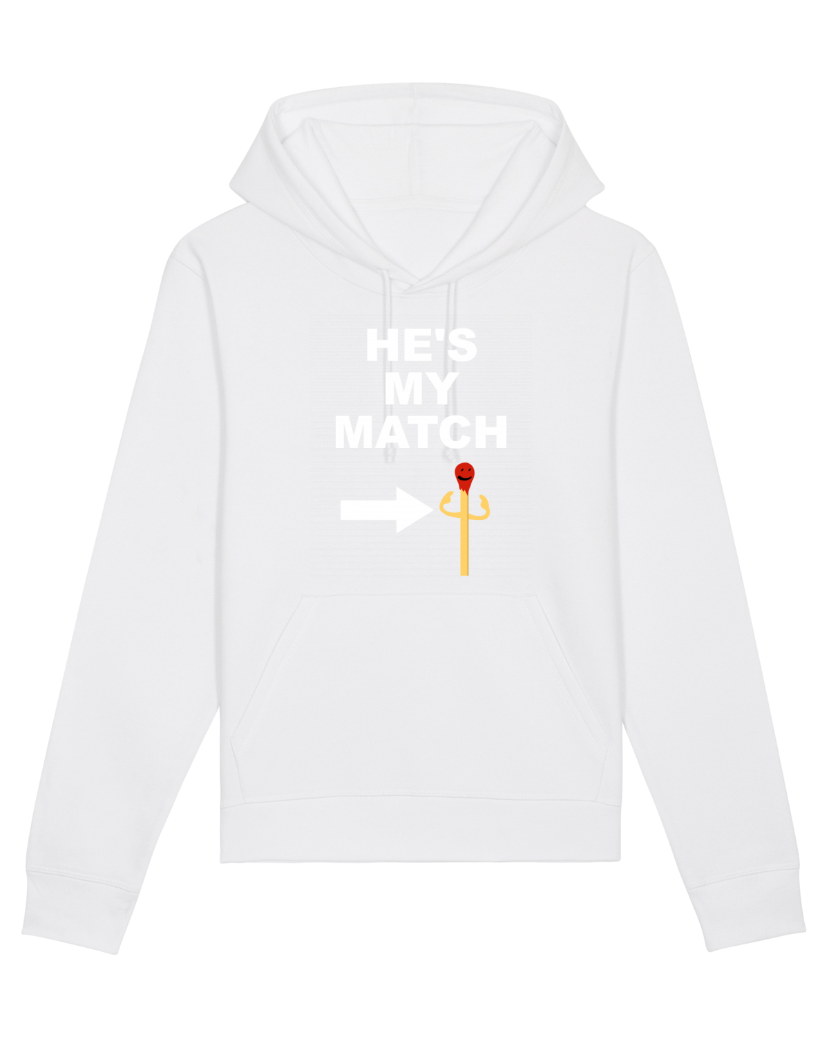 Hanorac Unisex Drummer White