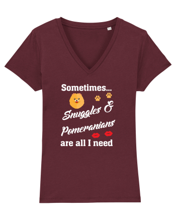POMERANIAN Burgundy