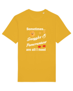 POMERANIAN Tricou mânecă scurtă Unisex Rocker