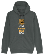 MOM Hanorac cu fermoar Unisex Connector
