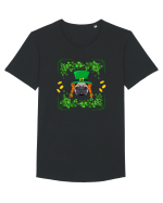 PUG Tricou mânecă scurtă guler larg Bărbat Skater